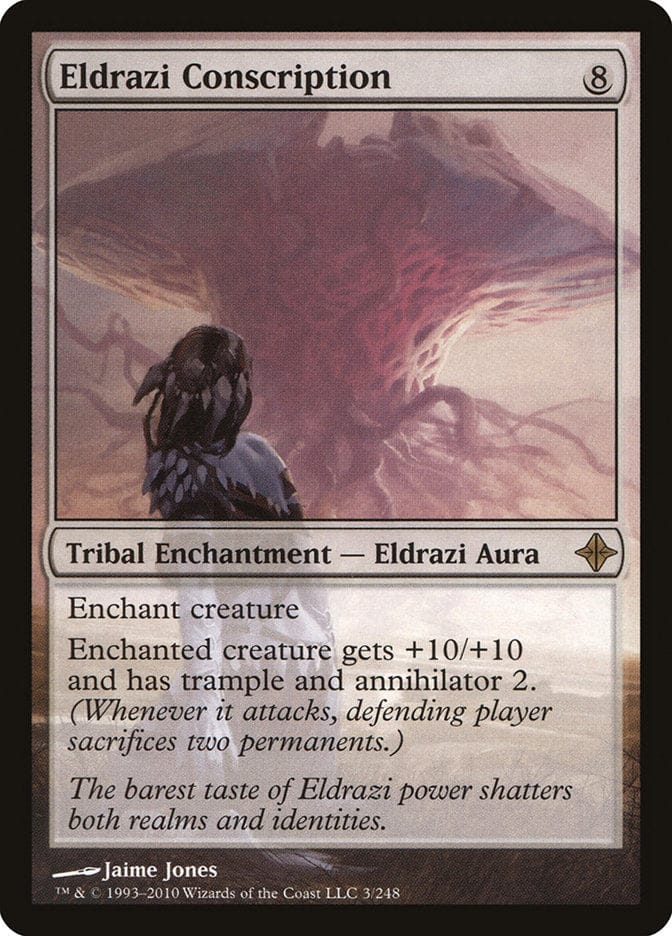 Eldrazi Conscription [Rise of the Eldrazi] Magic: The Gathering