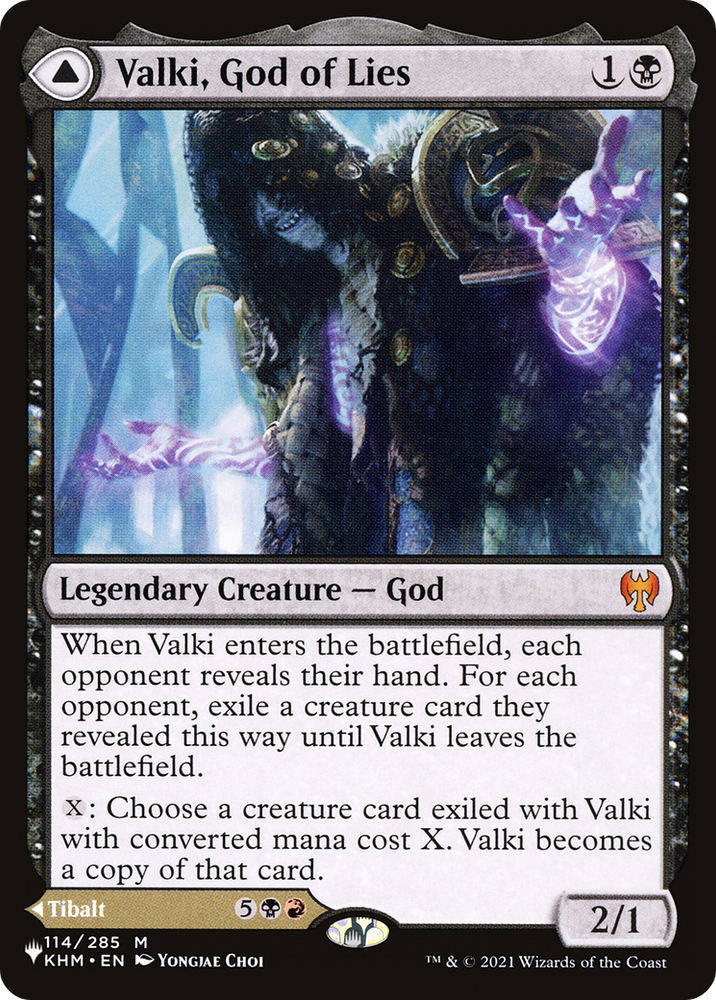 Valki, God of Lies // Tibalt, Cosmic Impostor [Secret Lair: From Cute to Brute] Magic: The Gathering