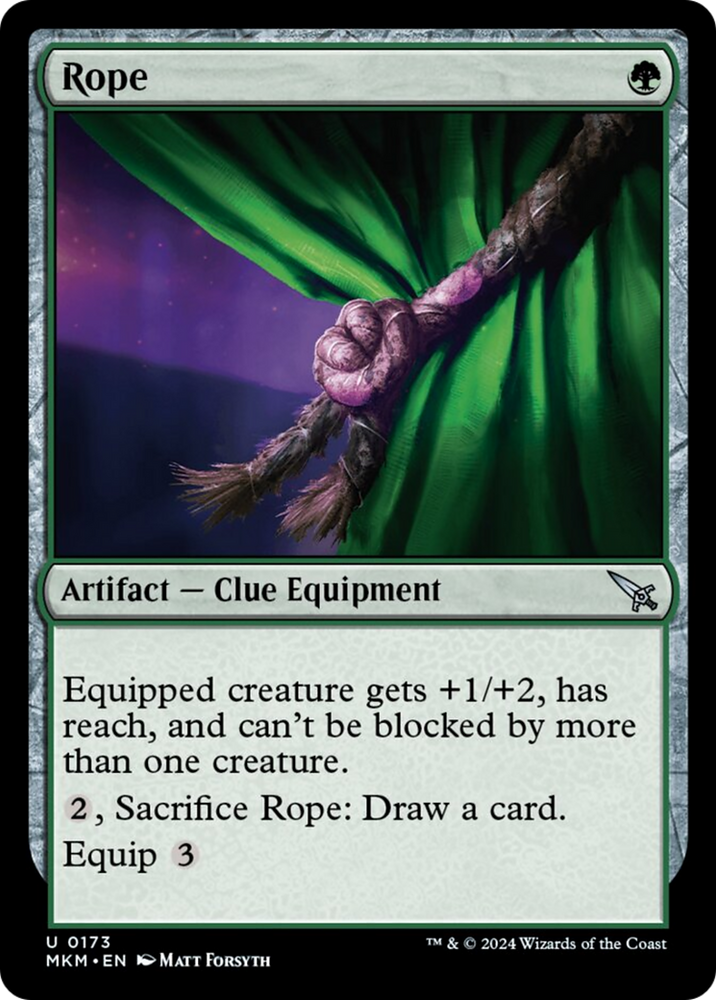 Rope [Murders at Karlov Manor] Magic: The Gathering