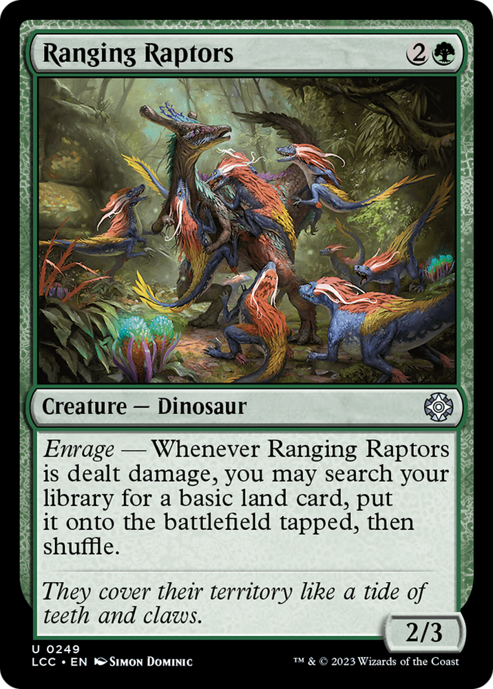 Ranging Raptors [The Lost Caverns of Ixalan Commander] Magic: The Gathering