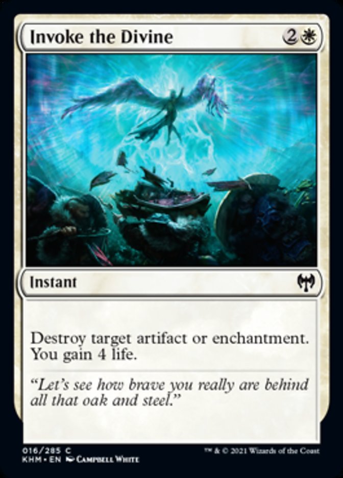 Invoke the Divine [Kaldheim] Magic: The Gathering