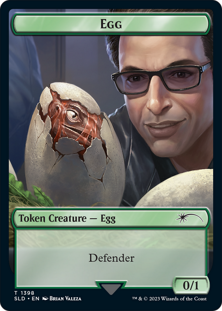 Egg Token [Secret Lair Drop Series] Magic: The Gathering