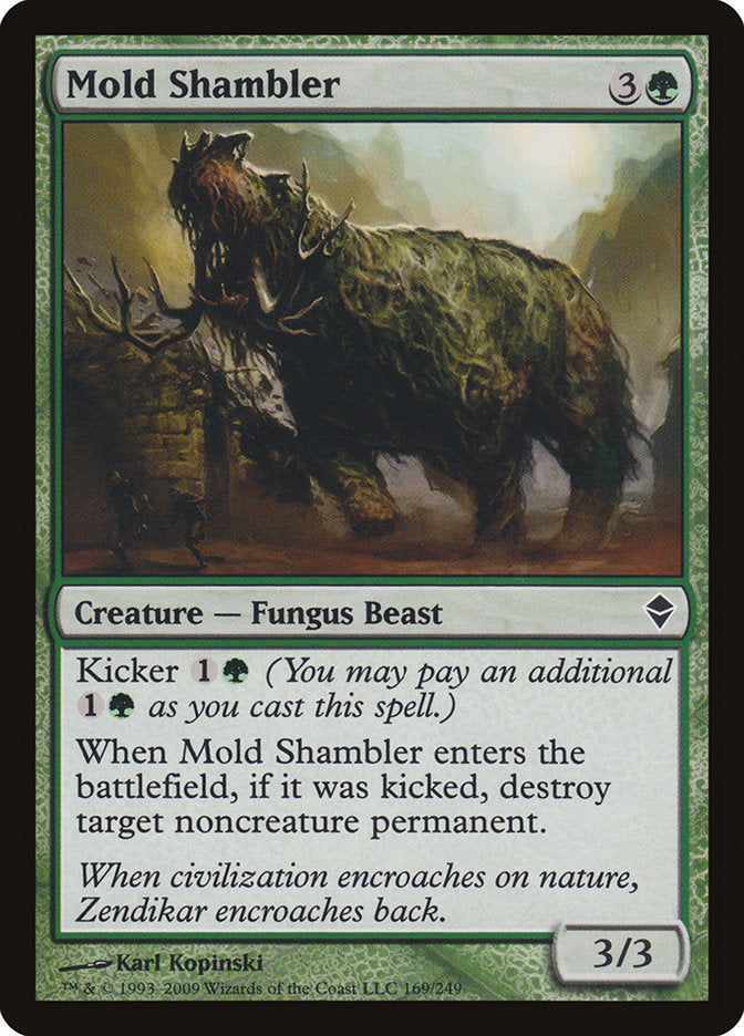 Mold Shambler [Zendikar] Magic: The Gathering