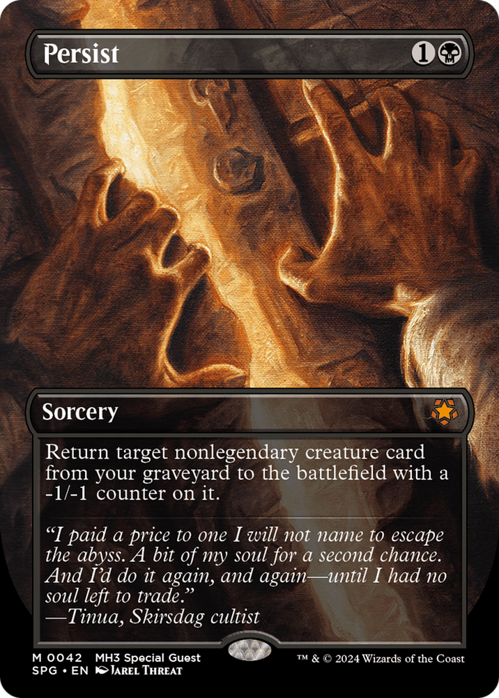 Persist (Borderless) [Modern Horizons 3 Special Guests] Magic: The Gathering