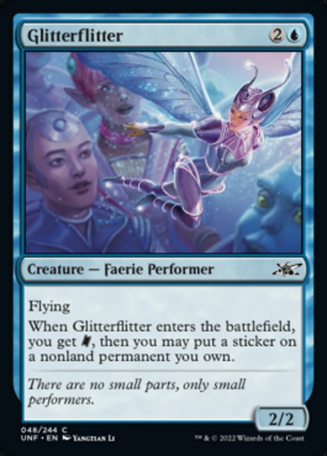 Glitterflitter [Unfinity] Magic: The Gathering