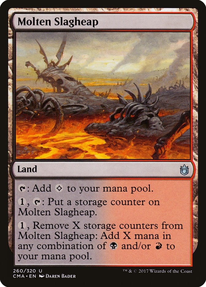 Molten Slagheap [Commander Anthology] Magic: The Gathering