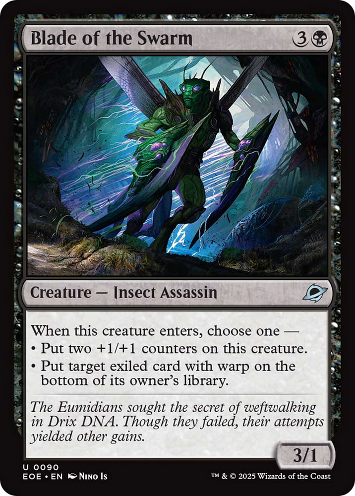 Blade of the Swarm [Edge of Eternities] Magic: The Gathering