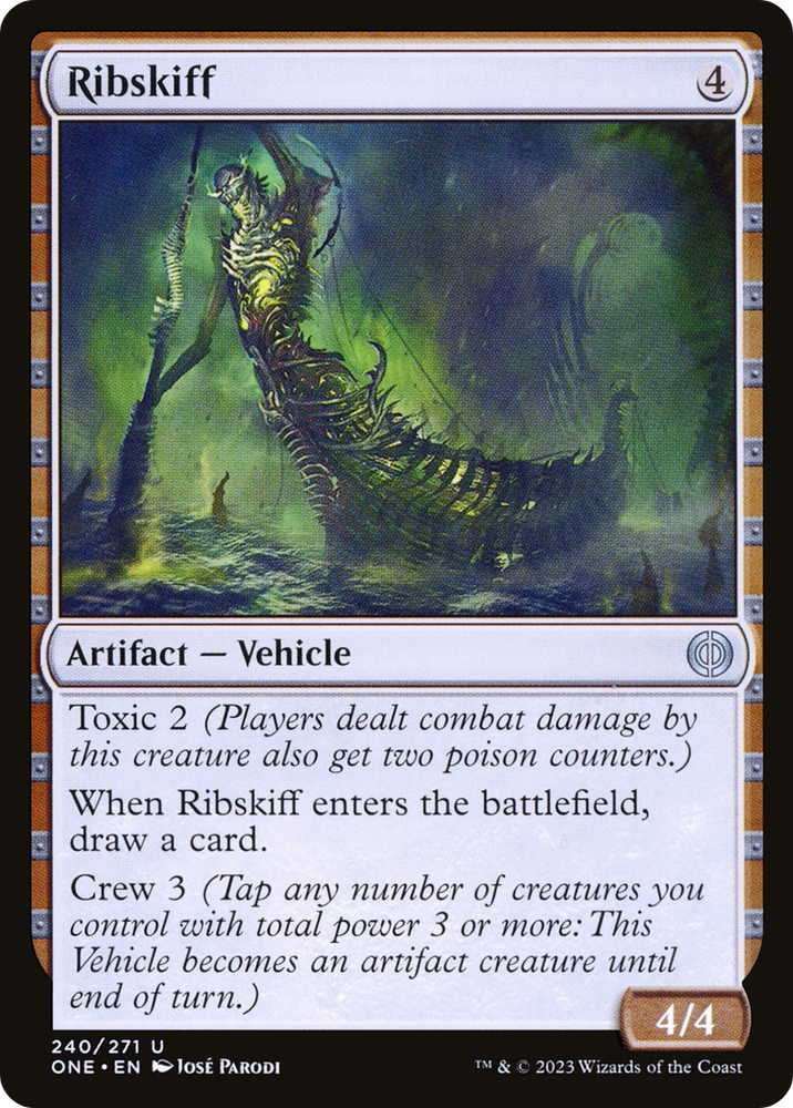 Ribskiff [Phyrexia: All Will Be One] Magic: The Gathering