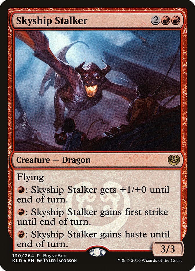 Skyship Stalker (Buy-A-Box) [Kaladesh Promos] Magic: The Gathering