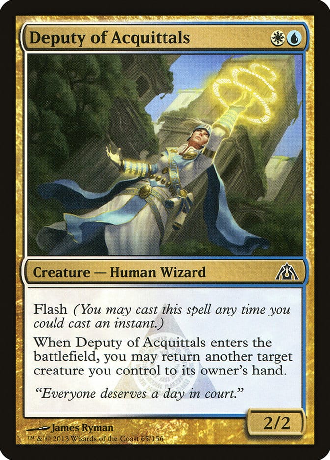 Deputy of Acquittals [Dragon's Maze] Magic: The Gathering