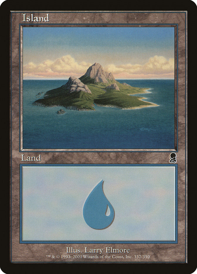 Island (337) [Odyssey] Magic: The Gathering