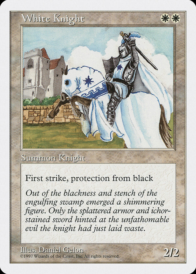 White Knight [Fifth Edition] Magic: The Gathering