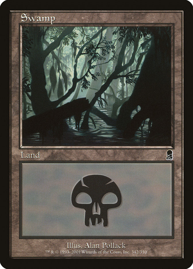 Swamp (342) [Odyssey] Magic: The Gathering