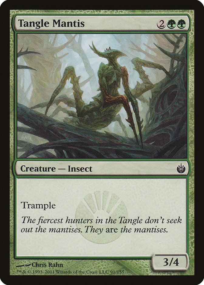 Tangle Mantis [Mirrodin Besieged] Magic: The Gathering