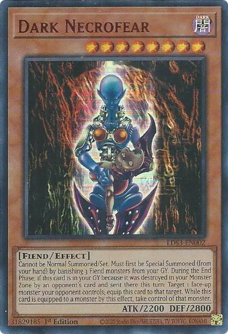 Dark Necrofear (Red) [LDS3-EN002] Ultra Rare - Yugioh Cards For Your TCG Needs!