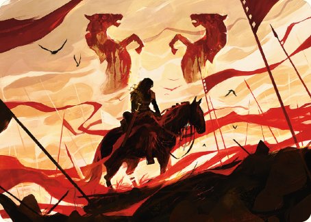 Merry, Esquire of Rohan Art Card [The Lord of the Rings: Tales of Middle-earth Art Series] Magic: The Gathering