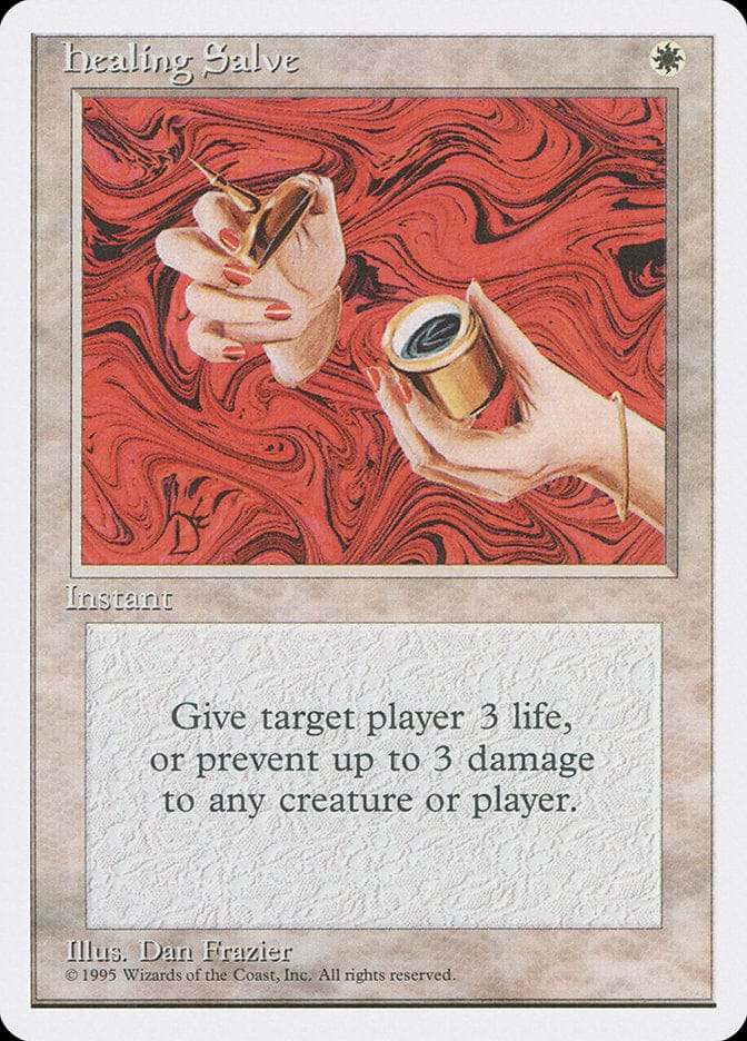 Healing Salve [Fourth Edition] Magic: The Gathering