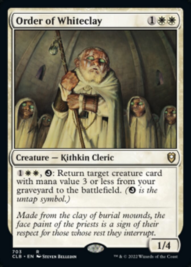 Order of Whiteclay [Commander Legends: Battle for Baldur's Gate] Magic: The Gathering