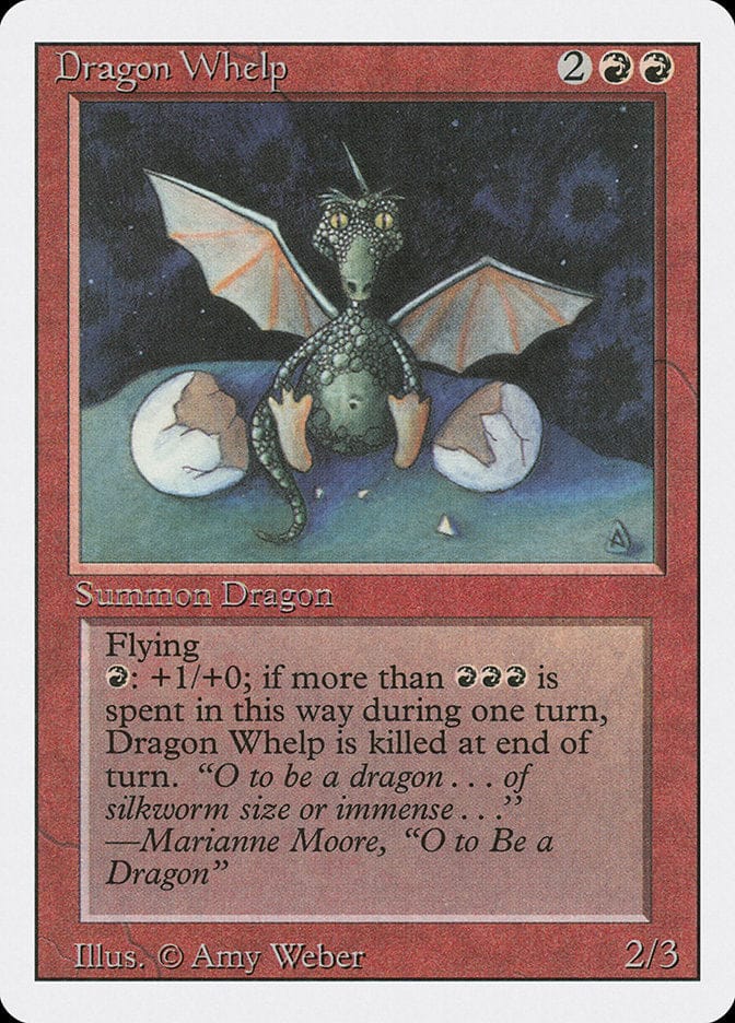 Dragon Whelp [Revised Edition] Magic: The Gathering