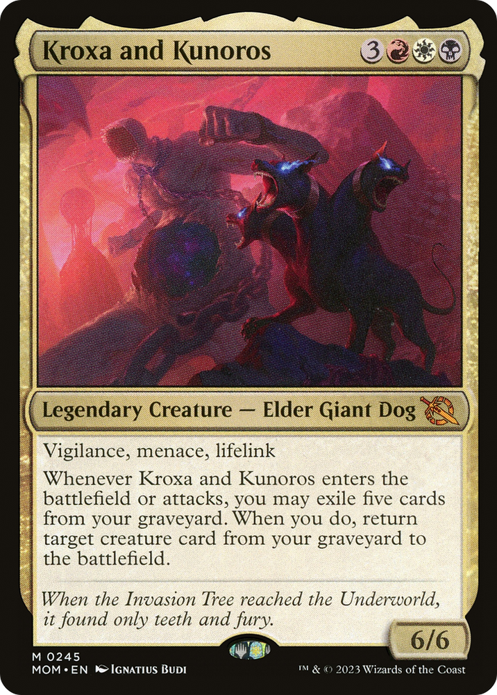 Kroxa and Kunoros [March of the Machine] Magic: The Gathering