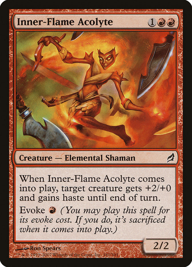Inner-Flame Acolyte [Lorwyn] Magic: The Gathering