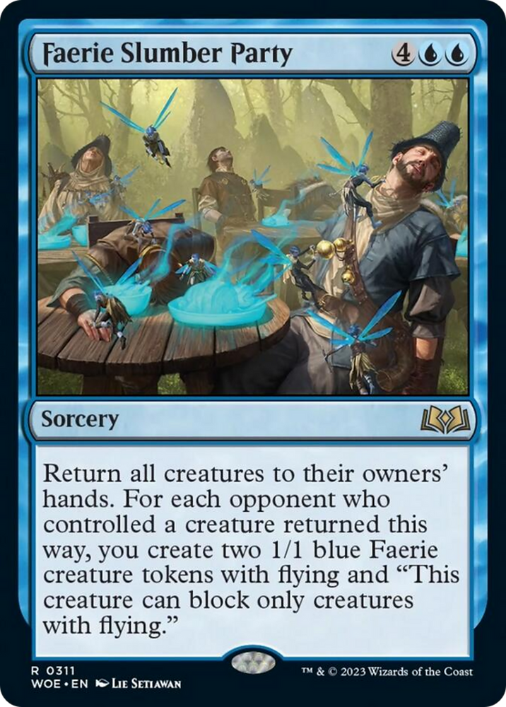 Faerie Slumber Party [Wilds of Eldraine] Magic: The Gathering