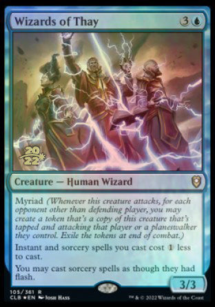 Wizards of Thay [Commander Legends: Battle for Baldur's Gate Prerelease Promos] Magic: The Gathering
