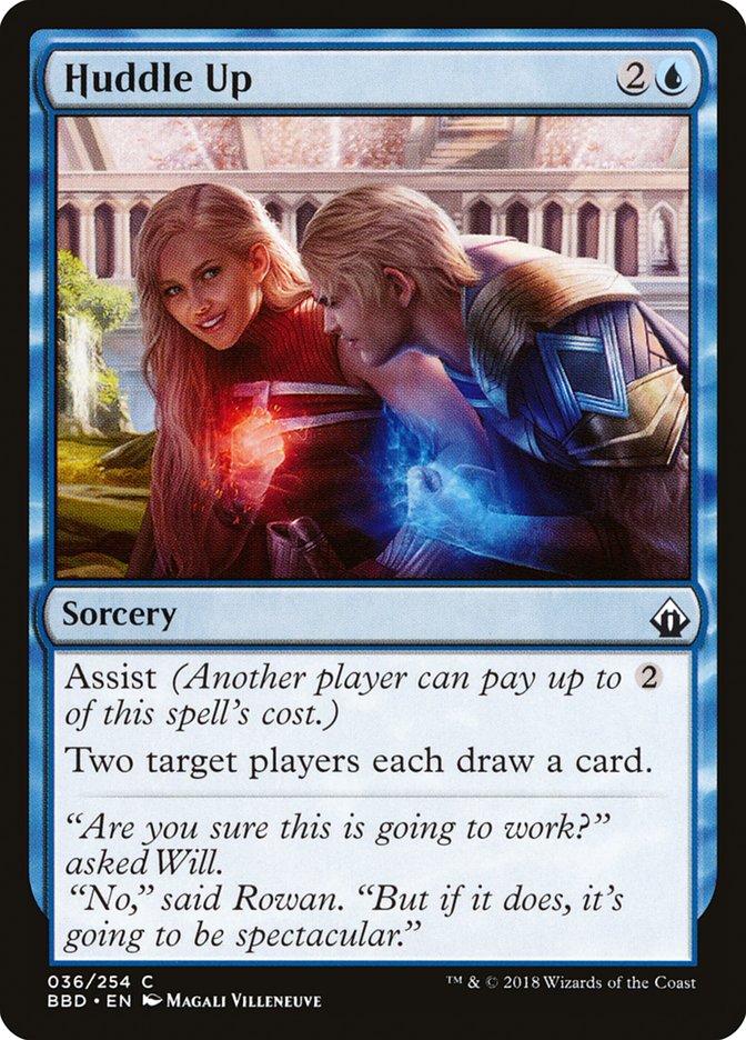 Huddle Up [Battlebond] Magic: The Gathering