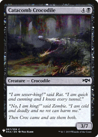 Catacomb Crocodile [Mystery Booster] Magic: The Gathering