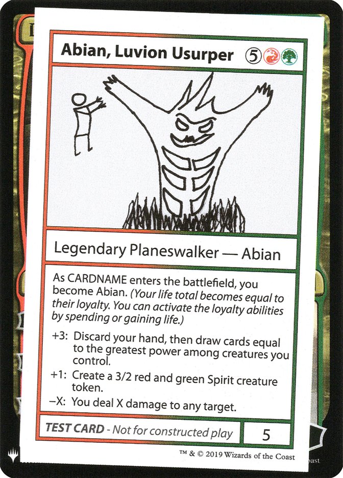 Abian, Luvion Usurper [Mystery Booster Playtest Cards] Magic: The Gathering