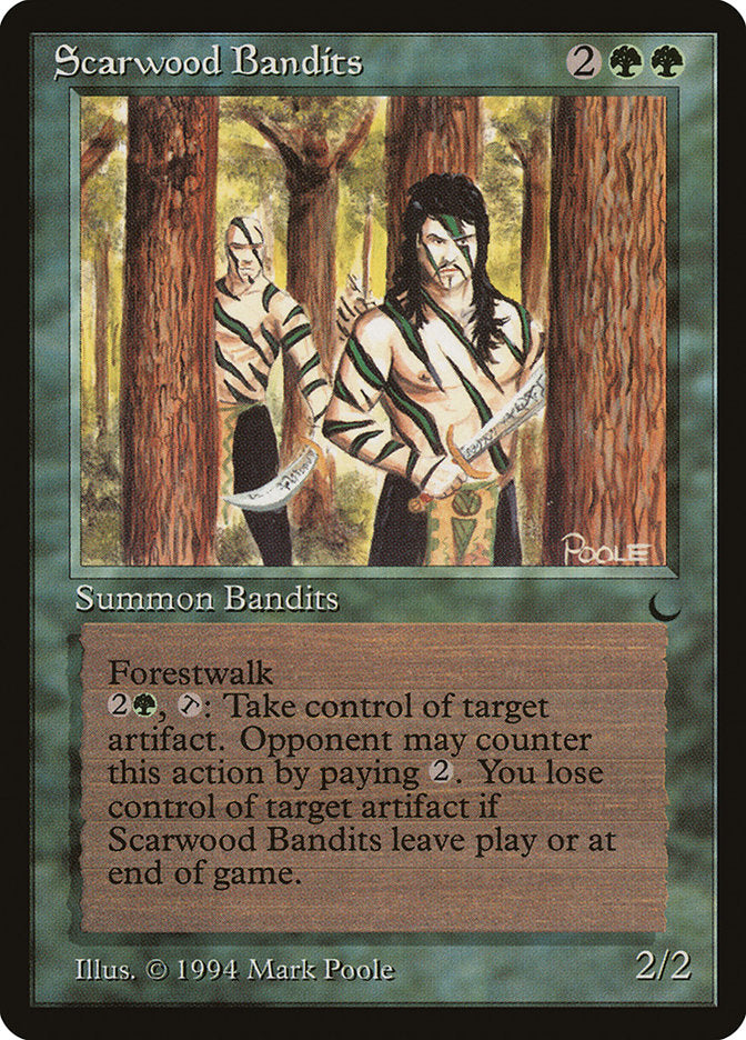 Scarwood Bandits [The Dark] Magic: The Gathering