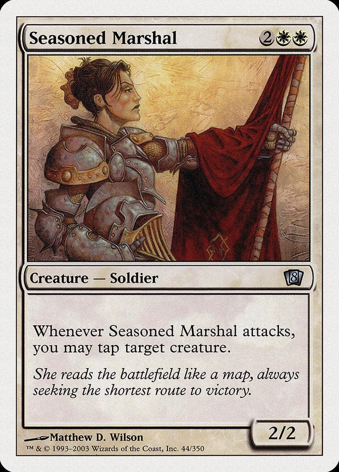Seasoned Marshal [Eighth Edition] Magic: The Gathering