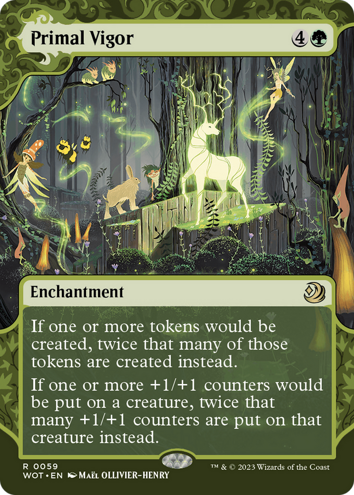 Primal Vigor [Wilds of Eldraine: Enchanting Tales] Magic: The Gathering