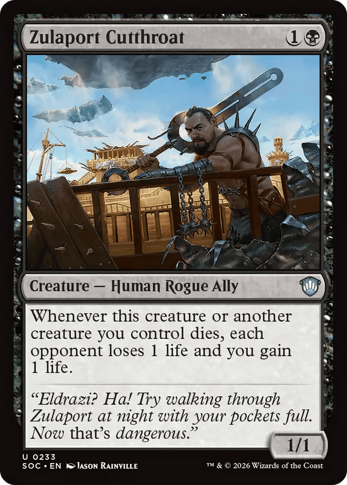 Zulaport Cutthroat [Secrets of Strixhaven Commander]