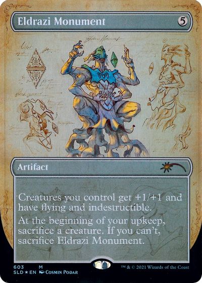 Eldrazi Monument (Blueprint) [Secret Lair Drop Promos] Magic: The Gathering