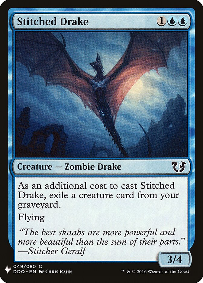 Stitched Drake [Mystery Booster] Magic: The Gathering