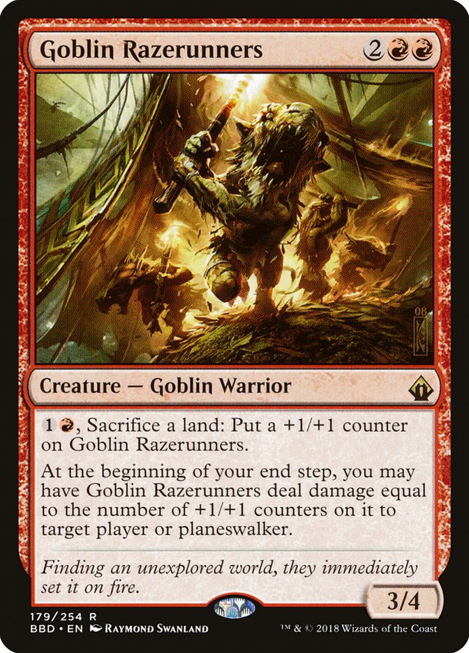 Goblin Razerunners [Battlebond] Magic: The Gathering