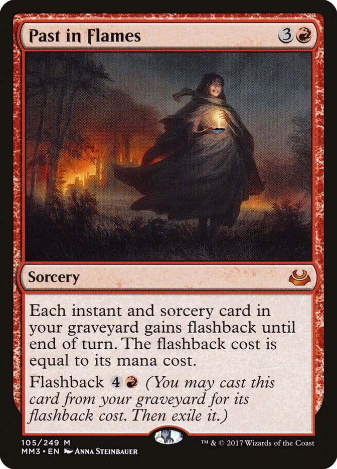 Past in Flames [Modern Masters 2017] Magic: The Gathering