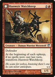 Hanweir Watchkeep // Bane of Hanweir [Innistrad] Magic: The Gathering