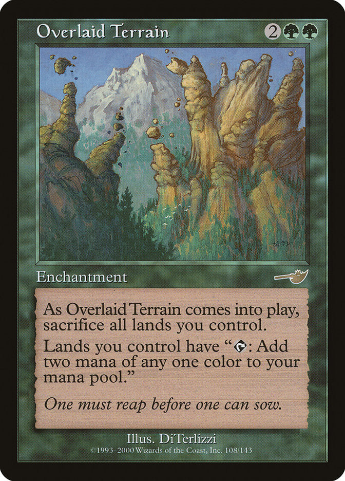 Overlaid Terrain [Nemesis] Magic: The Gathering