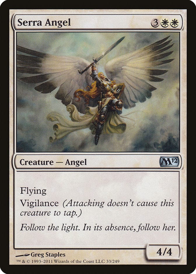 Serra Angel [Magic 2012] Magic: The Gathering