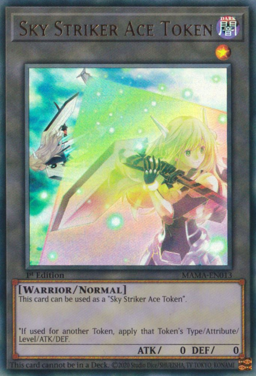 Token: Sky Striker Ace [MAMA-EN013] Ultra Rare - Yugioh Cards For Your TCG Needs!