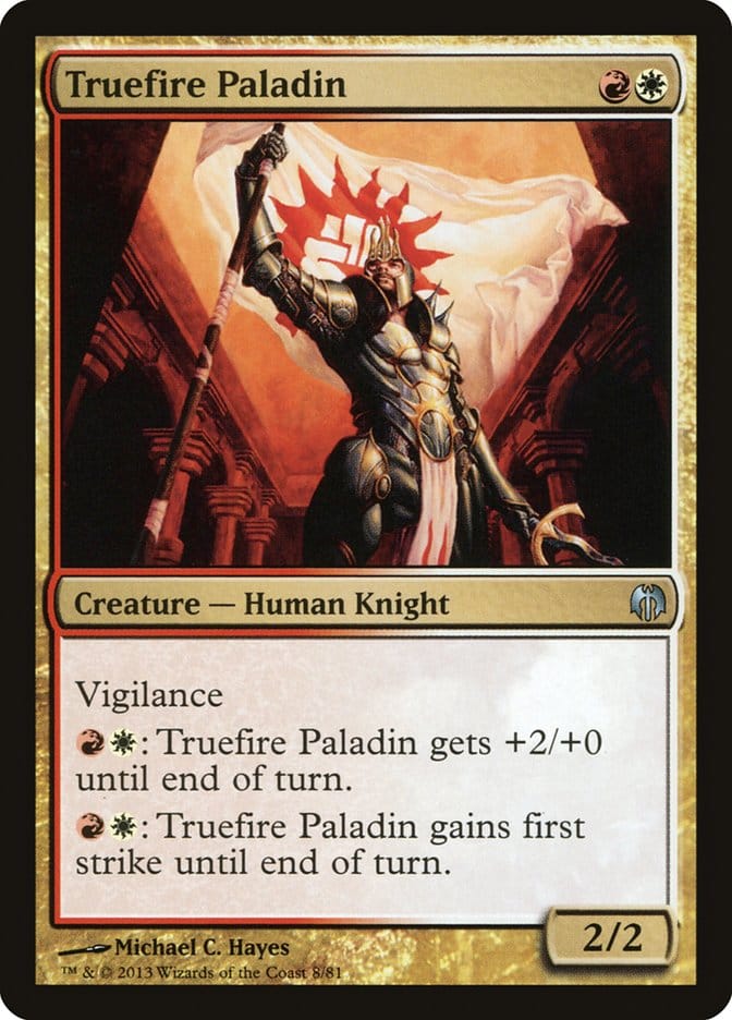 Truefire Paladin [Duel Decks: Heroes vs. Monsters] Magic: The Gathering