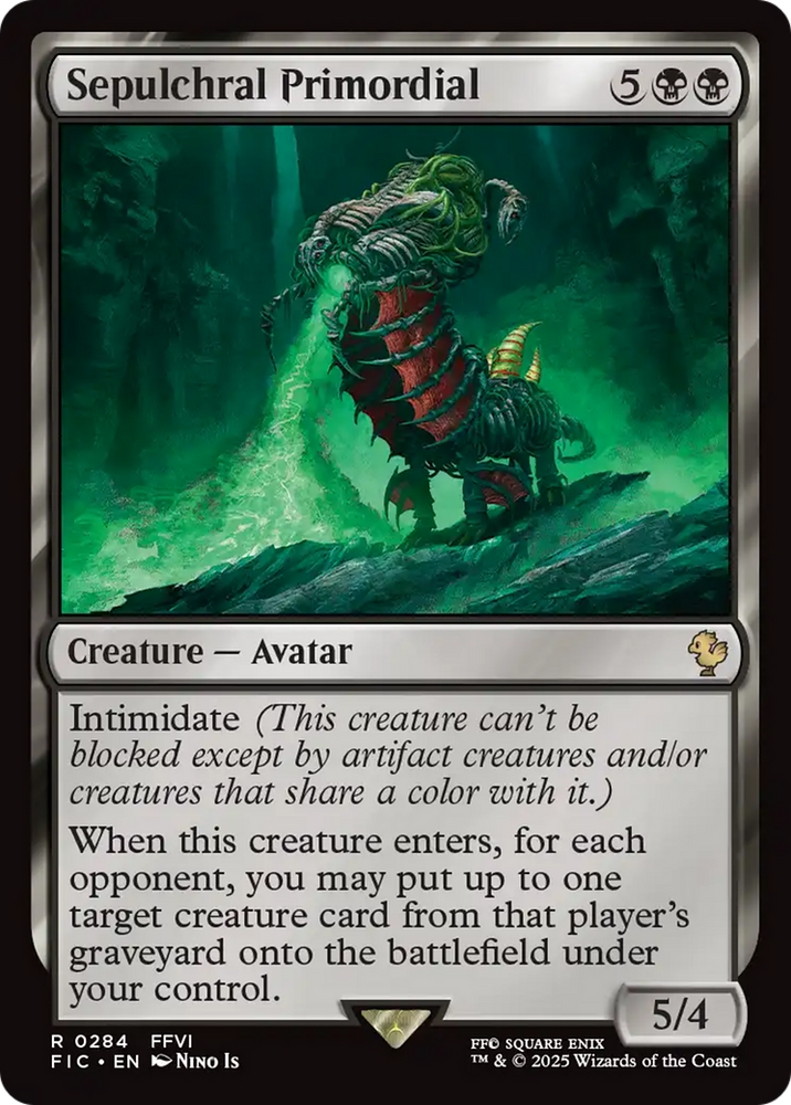 Sepulchral Primordial [FINAL FANTASY Commander] Magic: The Gathering