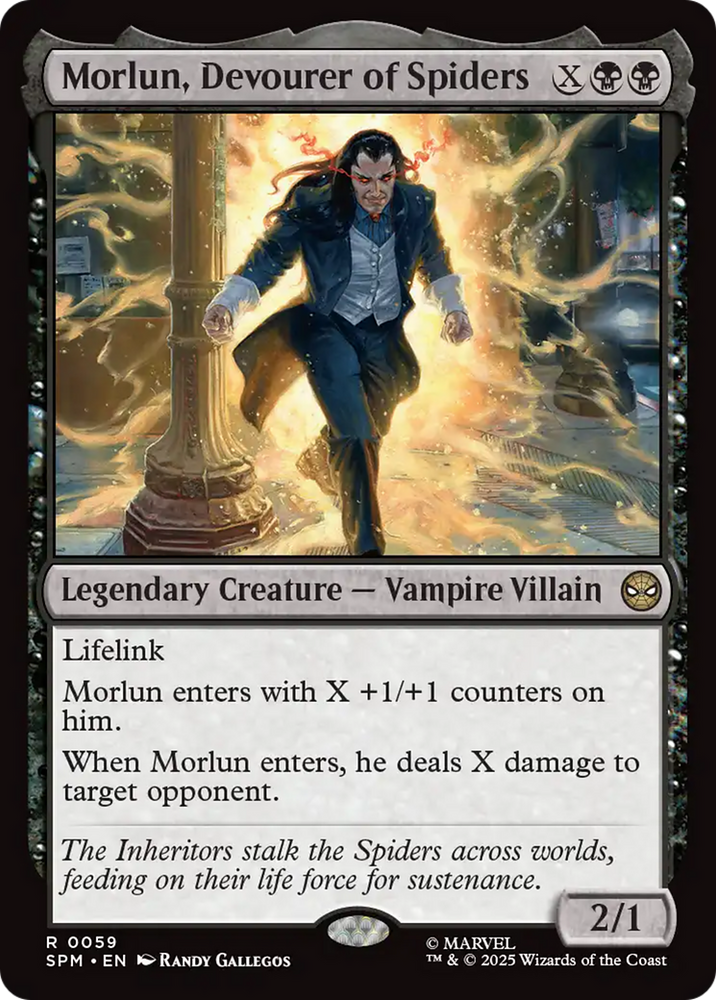 Morlun, Devourer of Spiders [Marvel's Spider-Man] Magic: The Gathering