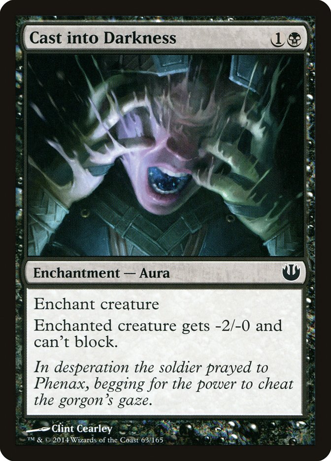 Cast into Darkness [Journey into Nyx] Magic: The Gathering