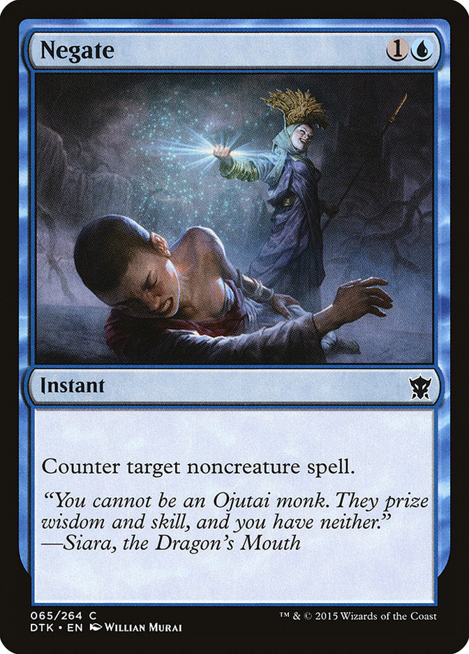 Negate [Dragons of Tarkir] Magic: The Gathering