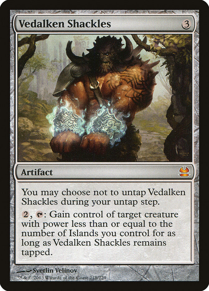 Vedalken Shackles [Modern Masters] Magic: The Gathering