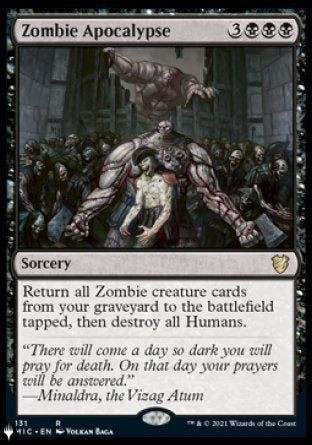 Zombie Apocalypse [The List] Magic: The Gathering
