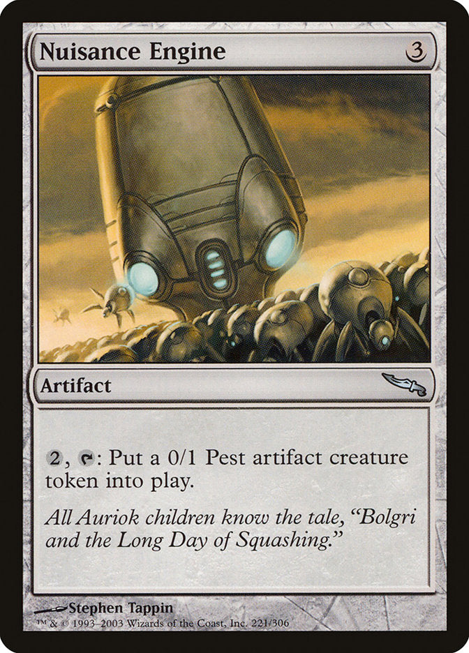 Nuisance Engine [Mirrodin] Magic: The Gathering